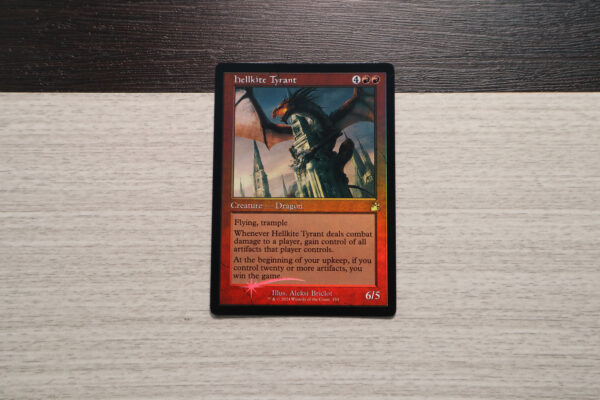 Hellkite Tyrant Ravnica Remastered (RVR) Retro frame foil