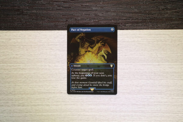 Pact of Negation LTC #523 Tales of Middle-earth Commander (LTC) silver foil