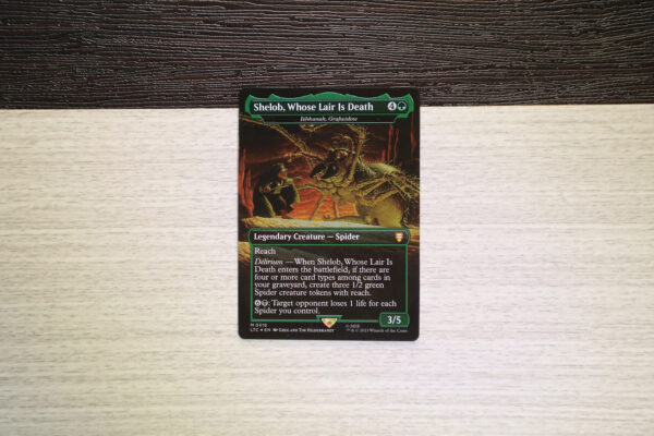 Shelob, Whose Lair is Death LTC #516 Tales of Middle-earth Commander (LTC) silver foil