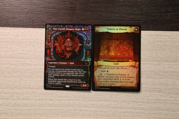 Ojer Axonil, Deepest Might & Temple of Power #317 LCI double foil