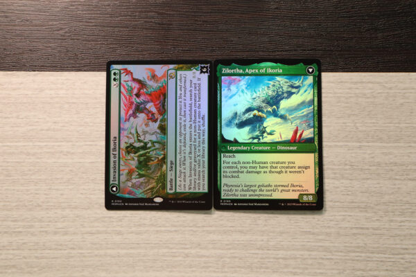 Invasion of Ikoria & Zilortha, Apex of Ikoria #190 March of the Machine (MOM) double foil