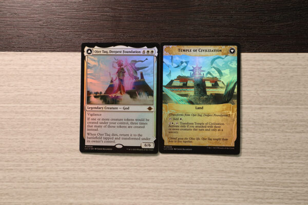 Ojer Taq, Deepest Foundation&Temple of Civilization #26 The Lost Caverns of Ixalan (LCI) double foil