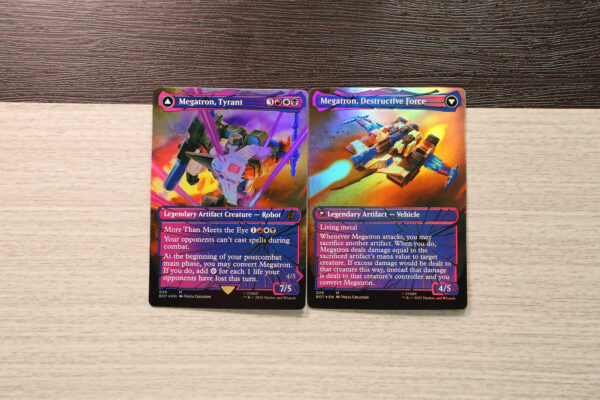 Megatron, Tyrant & Megatron, Destructive Force #26 Transformers (BOT) double foil