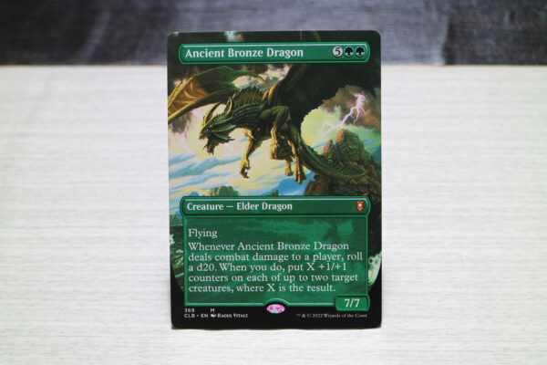 Ancient Bronze Dragon #369 extend ART Commander Legends: Battle for Baldur's Gate (CLB) hologram