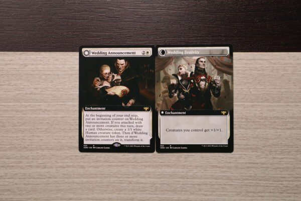 Wedding Announcement & Wedding Festivity #355 Innistrad: Crimson Vow (VOW) double hologram