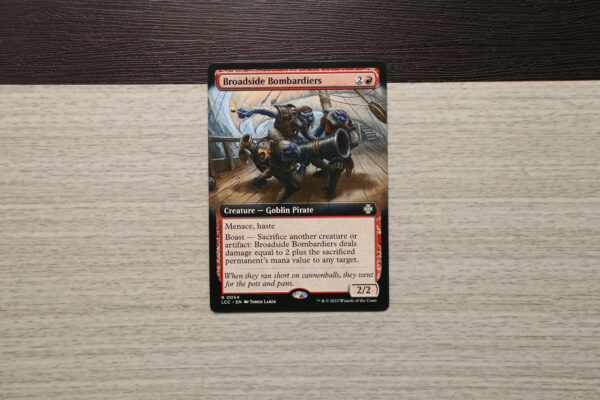 Broadside Bombardiers #54 The Lost Caverns of Ixalan Commander (LCC) hologram