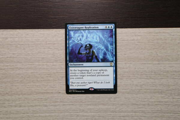 Extravagant Replication #25 New Capenna Commander (NCC) hologram