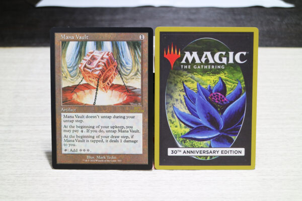 Mana Vault #553 30th Anniversary Edition (30A) German black core mtg magic the gathering proxy for FNM GP tournament