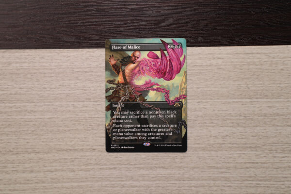 Flare of Malice Modern Horizons 3 (MH3) hologram