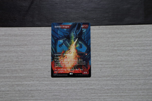 Balefire Dragon #679 Commander Masters (CMM) hologram