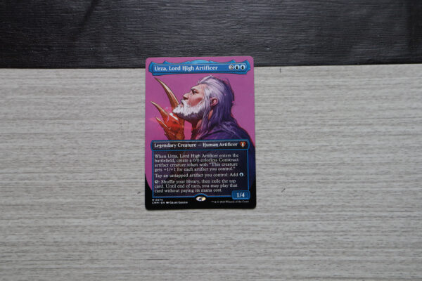 Urza, Lord High Artificer #674 Commander Masters (CMM) hologram