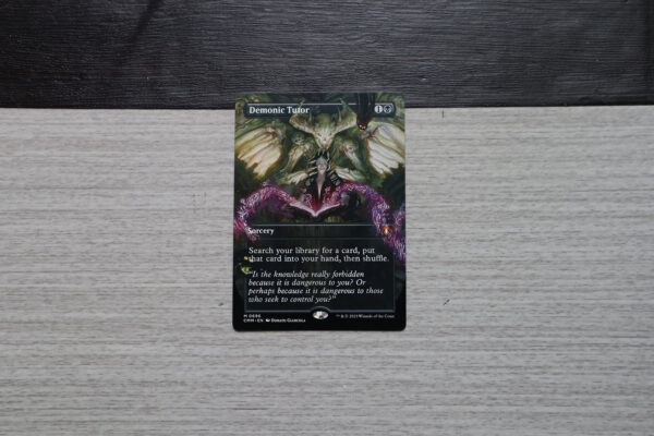 Demonic Tutor #696 CMM Commander Masters (CMM) hologram