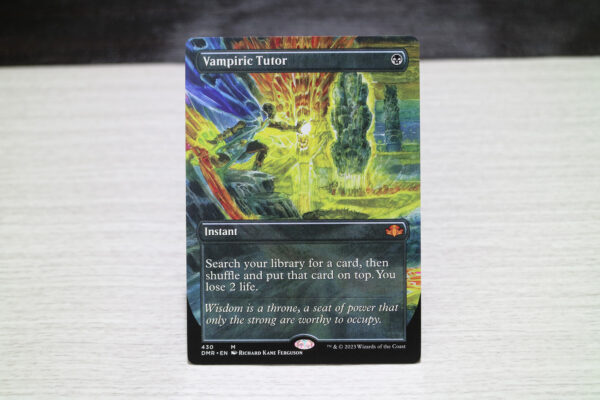 Vampiric Tutor #430 Dominaria Remastered (DMR) hologram