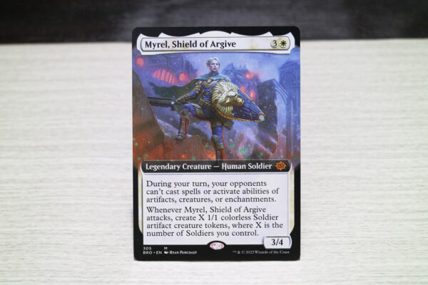 Myrel, Shield of Argive The Brothers' War (BRO) hologram