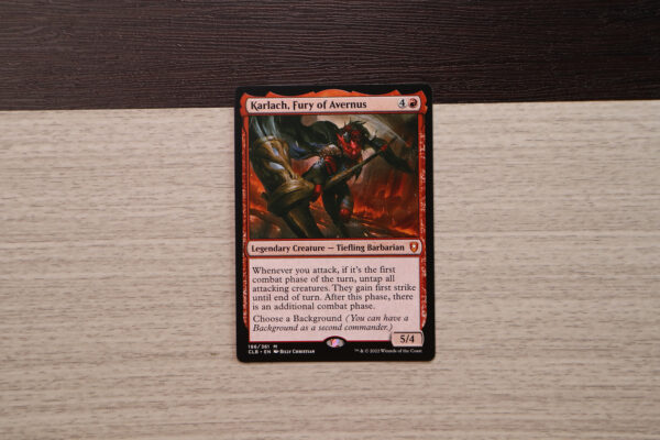 Karlach, Fury of Avernus #186 Commander Legends: Battle for Baldur's Gate (CLB) hologram