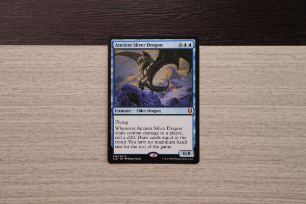 Ancient Silver Dragon #56 Commander Legends: Battle for Baldur's Gate (CLB) hologram