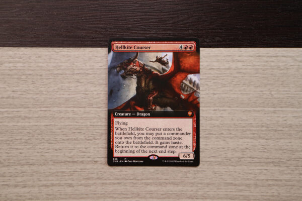 Hellkite Courser #666 Commander Legends (CMR) hologram