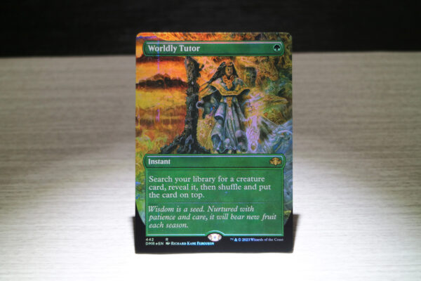 Worldly Tutor #442 Dominaria Remastered (DMR) foil