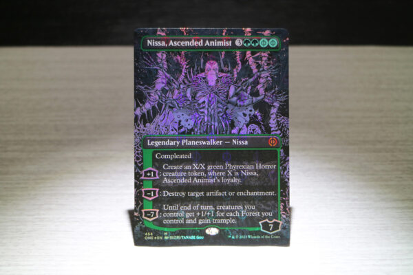 Nissa, Ascended Animist #454 Phyrexia: All Will Be One (ONE) foil