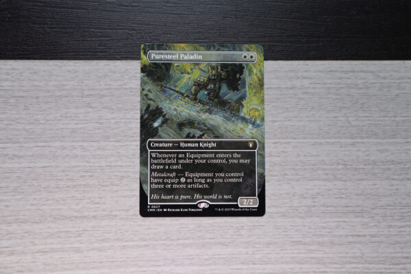 Puresteel Paladin #627 Commander Masters (CMM) hologram