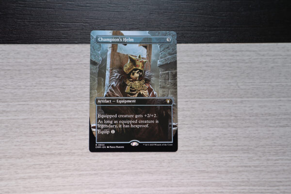 Champion's Helm #654 Commander Masters (CMM) hologram