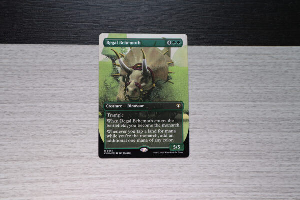 Regal Behemoth #651 Commander Masters (CMM) hologram