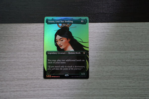 Azusa, Lost but Seeking #679 Commander Masters (CMM) foil