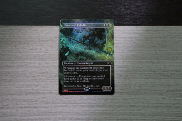 Puresteel Paladin #627 Commander Masters (CMM) foil