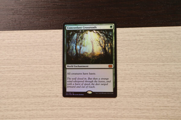 concordant crossroads #141 2X2 foil