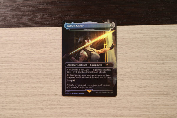 Shadowspear Totec's Spear #1505 Secret Lair Drop (SLD) foil