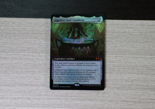 Agatha's Soul Cauldron #366 Wilds of Eldraine (WOE) foil