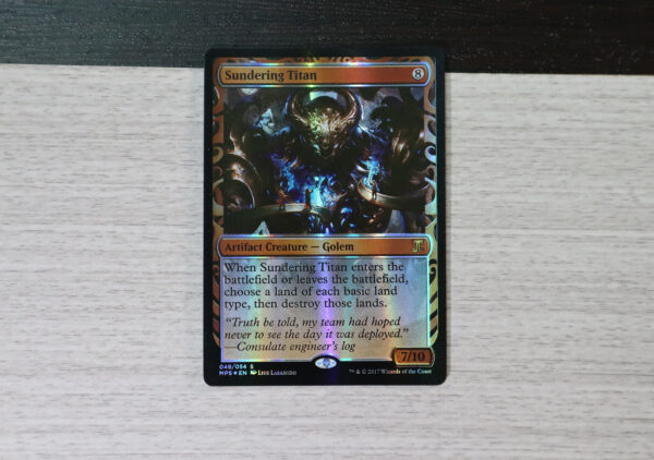 Sundering Titan Kaladesh Inventions (MPS) foil