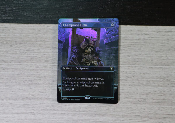 Champion's Helm #654 Commander Masters (CMM) foil