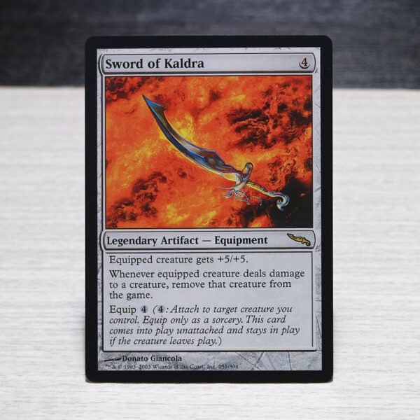 Sword of Kaldra Mirrodin (MRD) normal