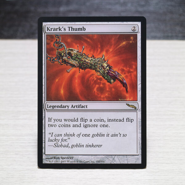 Krark's Thumb Mirrodin (MRD) normal