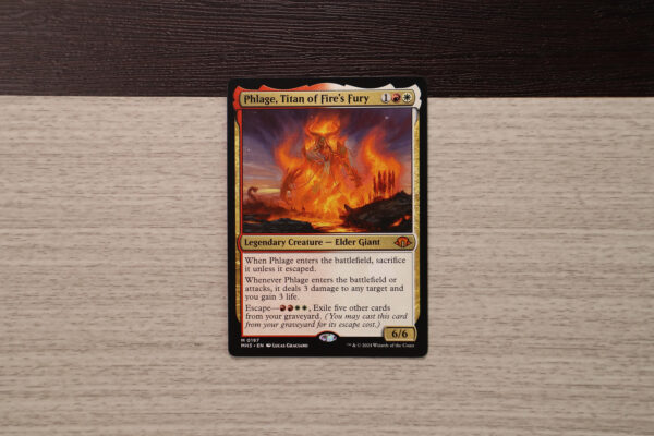 Phlage, Titan of Fire's Fury #197 Modern Horizons 3 (MH3) hologram