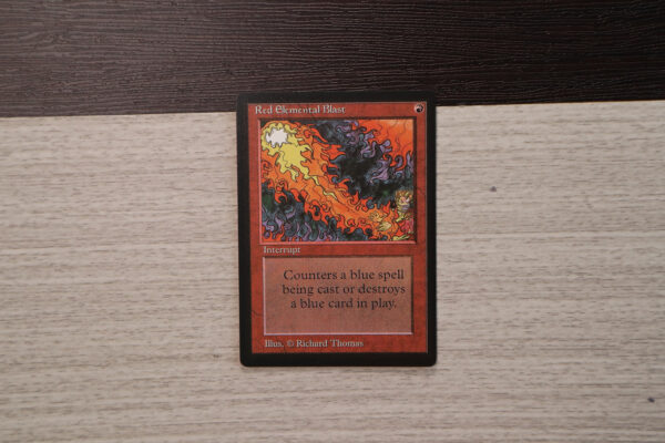 Red Elemental Blast B Limited Edition Beta (LEB) normal