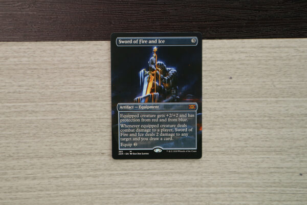 Sword of Fire and Ice extended art 2XM Double Masters hologram