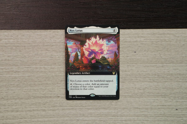 Nyx Lotus extended art THB Theros beyond death hologram