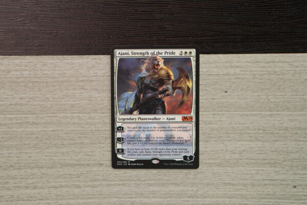 ajani strength of the pride M20 hologram