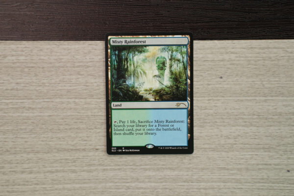 Misty Rainforest Secret Lair: Ultimate Edition (SLU) hologram