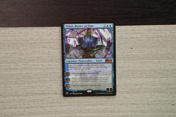 Teferi, Master of Time 276 core set 2021 M21 hologram