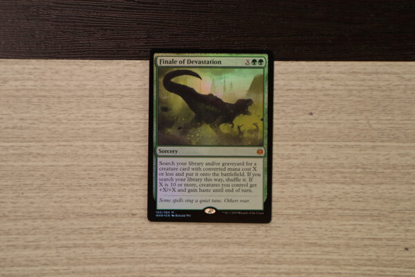 Finale of devastation WAR foil