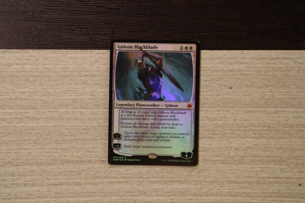 gideon blackblade WAR foil