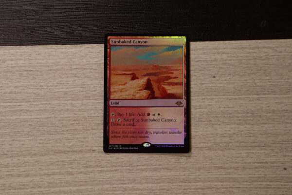 Sunbaked Canyon MH1 foil