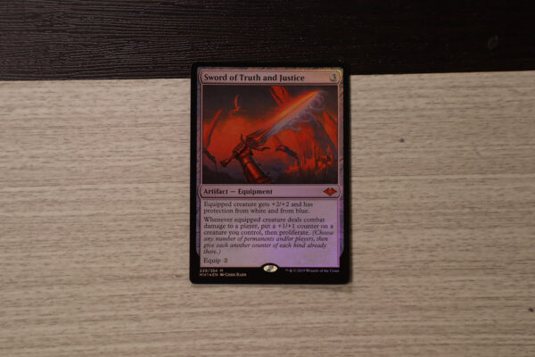 Sword of Truth and Justice MH1 foil