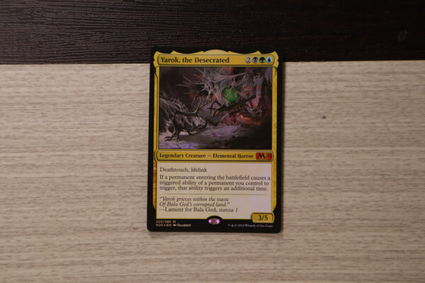 Yarok, the Desecrated M20 foil