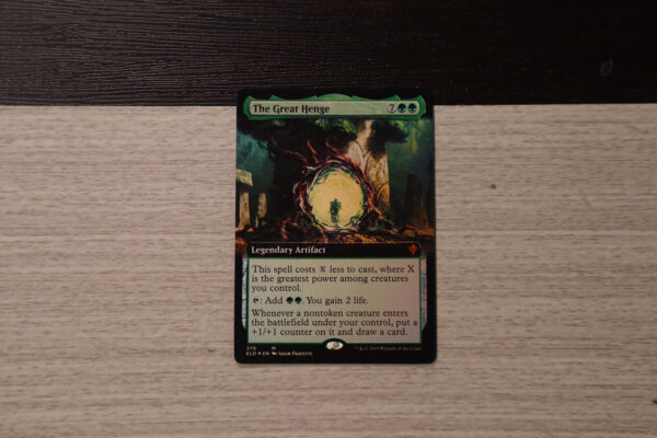 The Great Henge (extended art) ELD Throne of Eldraine foil