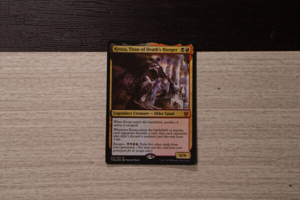 kroxa titan of death's hunger Theros Beyond Death (THB) foil