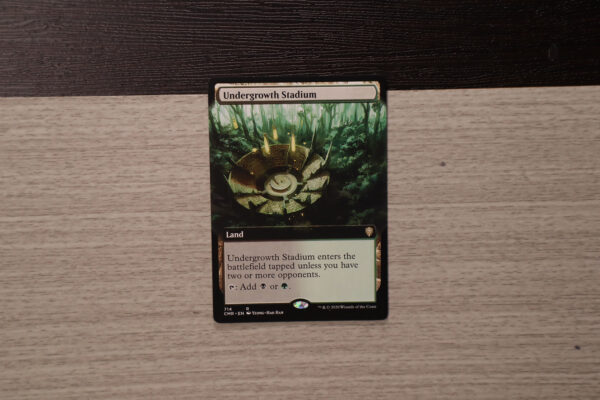 Undergrowth Stadium extended art Commander Legends (CMR) hologram